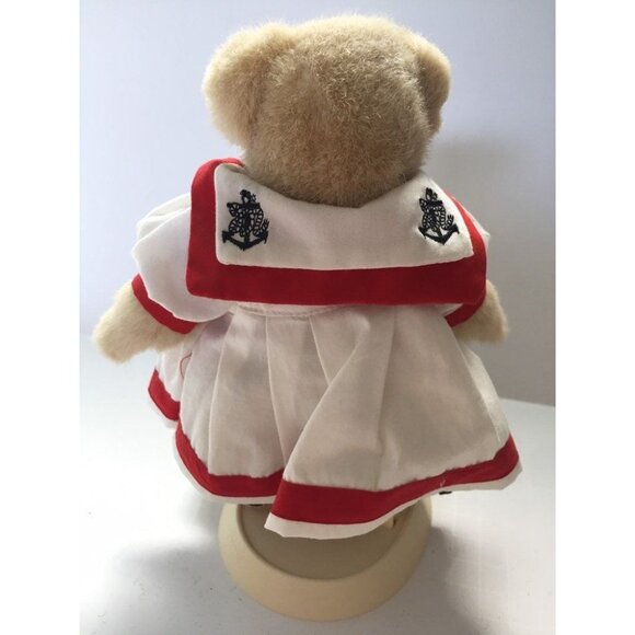 Vintage Muffy Bear "All Paws On Deck" With Original Stand Vanderbear 1995 - Picture 2 of 10